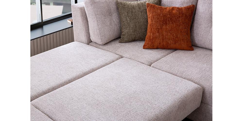 Kumsal Sandıklı Köşe Koltuk