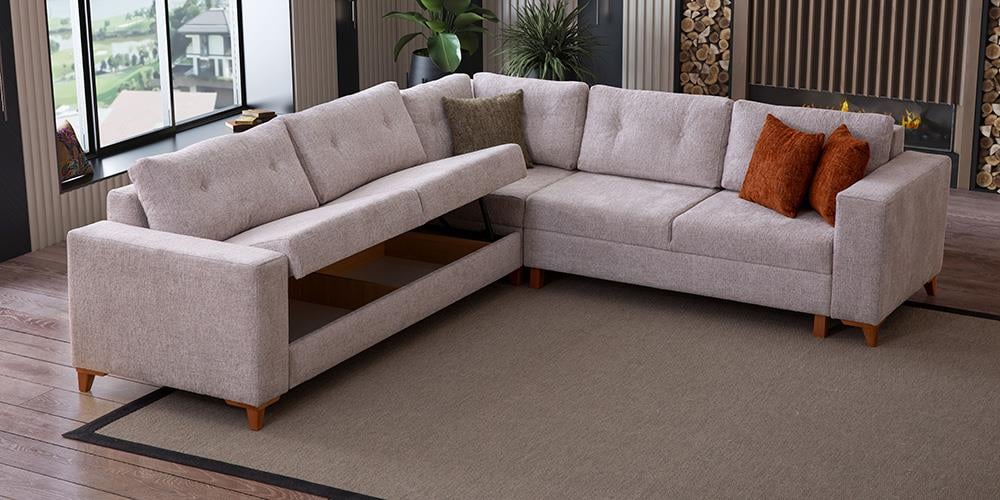 Kumsal Sandıklı Köşe Koltuk