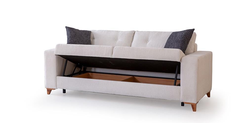 Kumsal Sandıklı Üçlü Koltuk