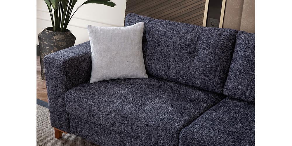 Kumsal Sandıklı Üçlü Koltuk