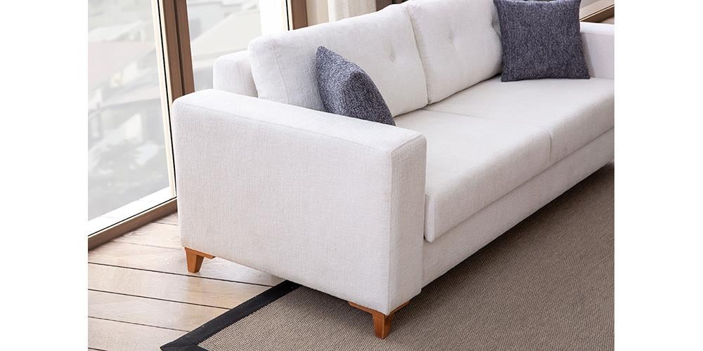 Kumsal Sandıklı Üçlü Koltuk