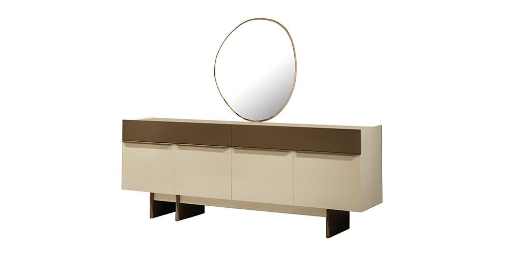 Latte Aynalı Konsol