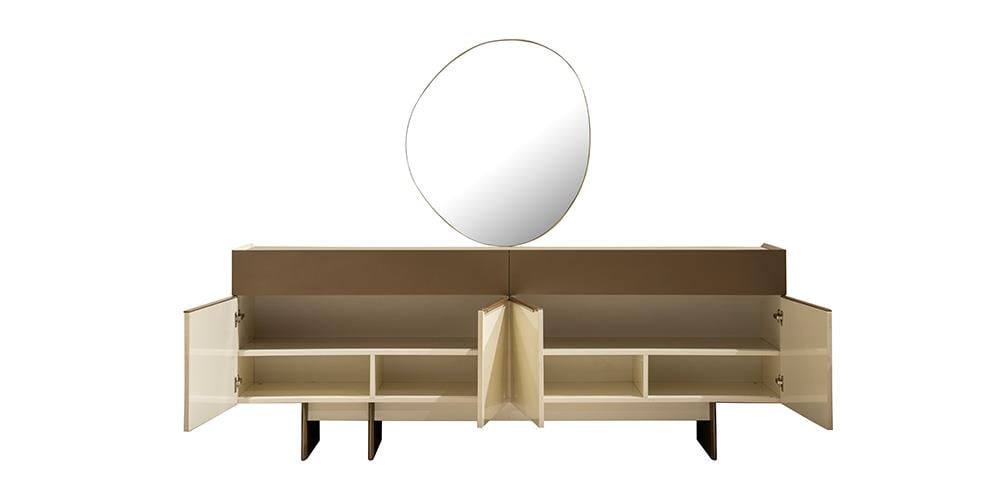 Latte Aynalı Konsol