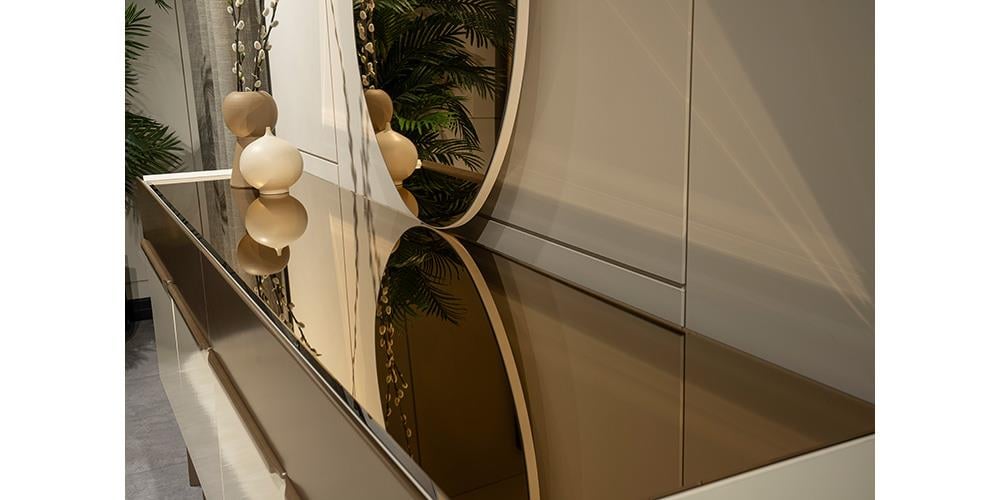 Latte Aynalı Konsol