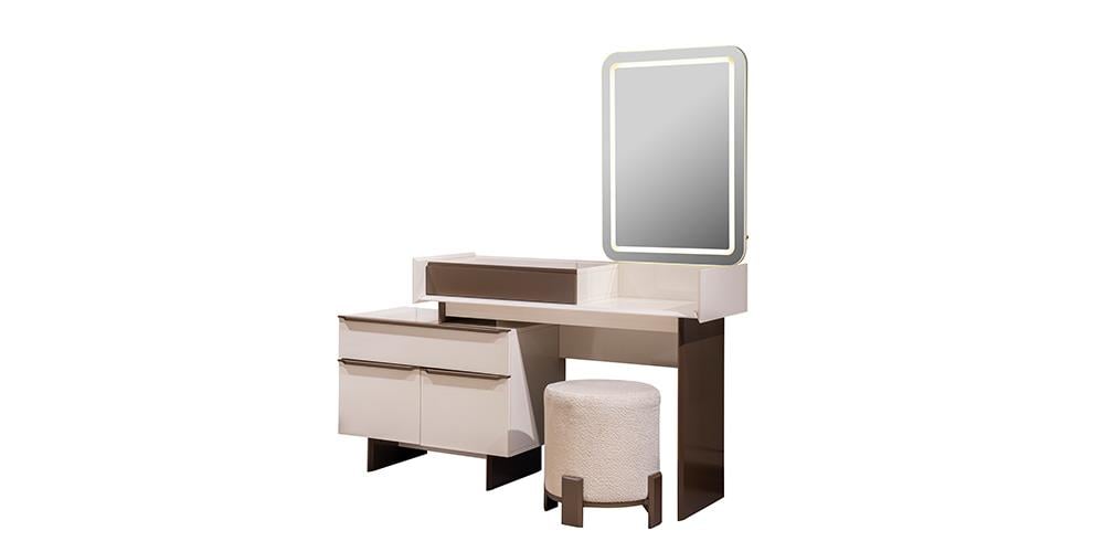 Latte Aynalı Şifonyer