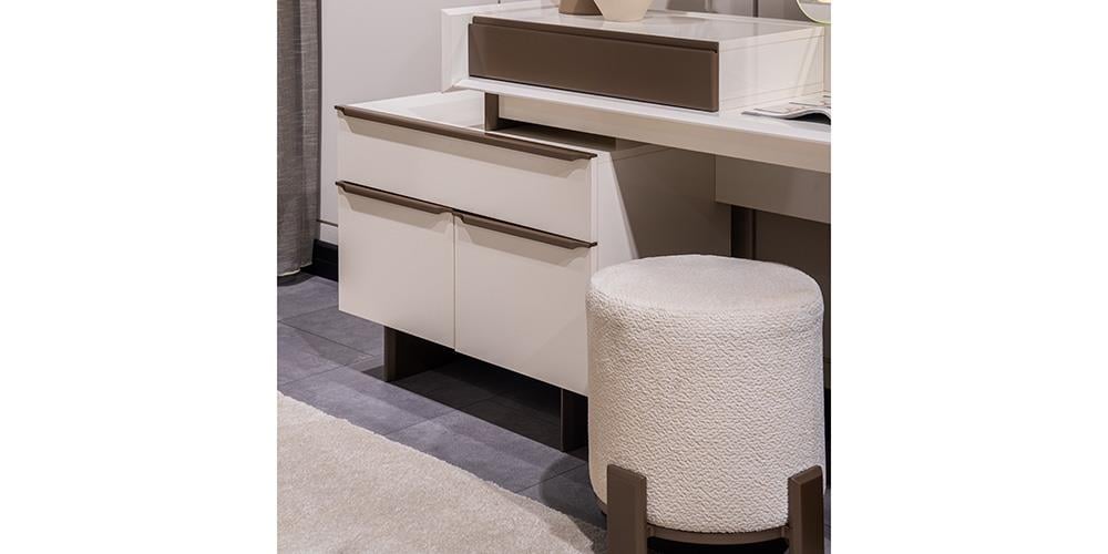 Latte Aynalı Şifonyer