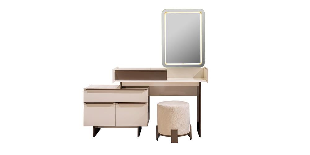 Latte Aynalı Şifonyer