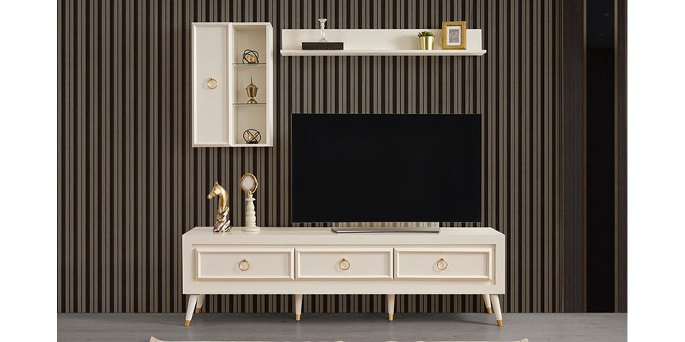 Liza Beyaz TV Ünitesi