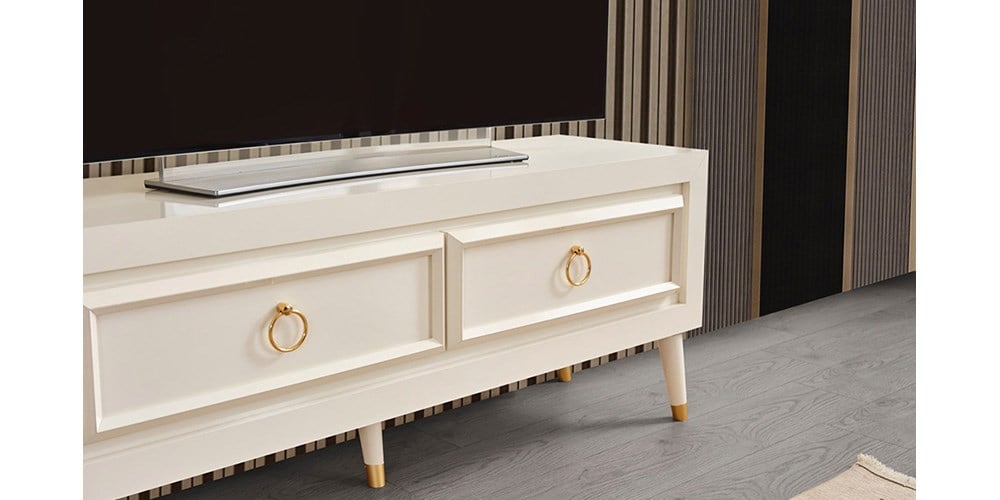 Liza Beyaz TV Ünitesi