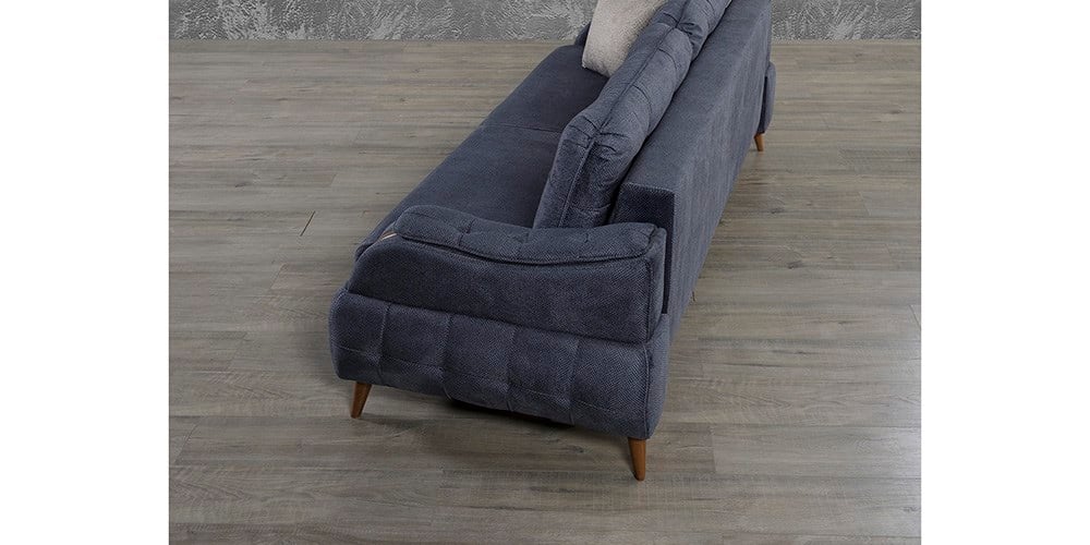 Loft Yataklı Sandıklı Üçlü Koltuk
