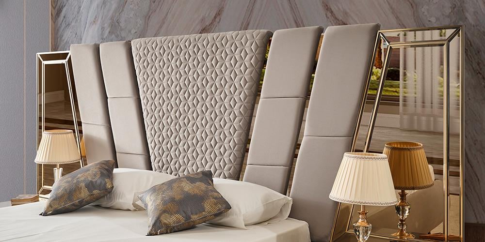 Lounge Nehir Kumu Bazalı Karyola