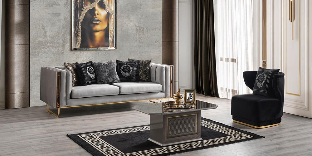 Lounge Nehir Kumu  Koltuk Takımı