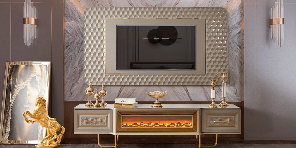 Lounge Nehir Kumu TV Ünitesi