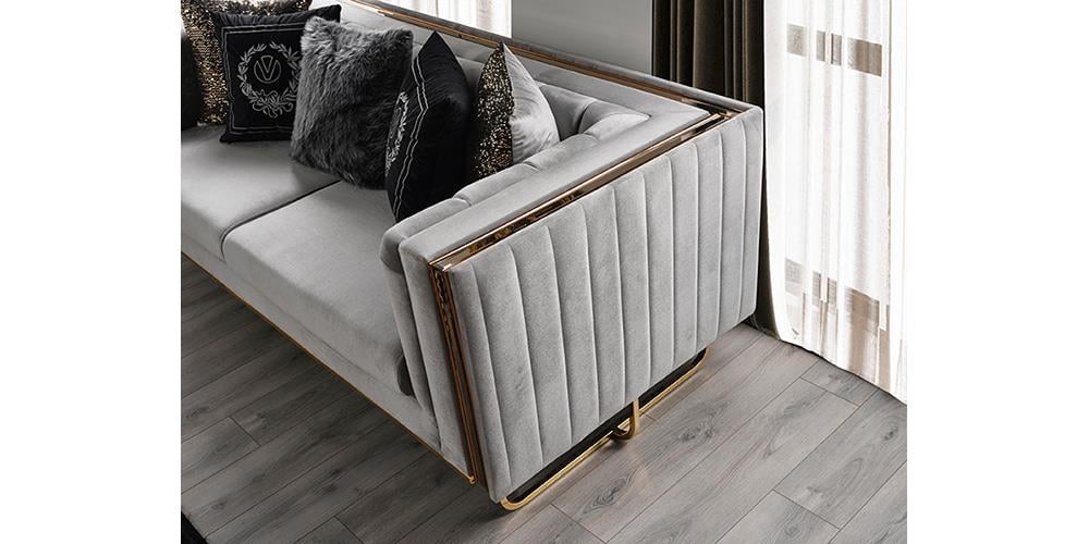 Lounge Nehir Kumu Üçlü Koltuk