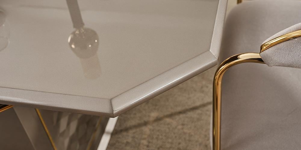 Lounge Nehir Kumu Yemek Masası