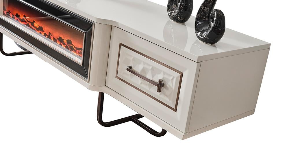 Lounge White TV Ünitesi