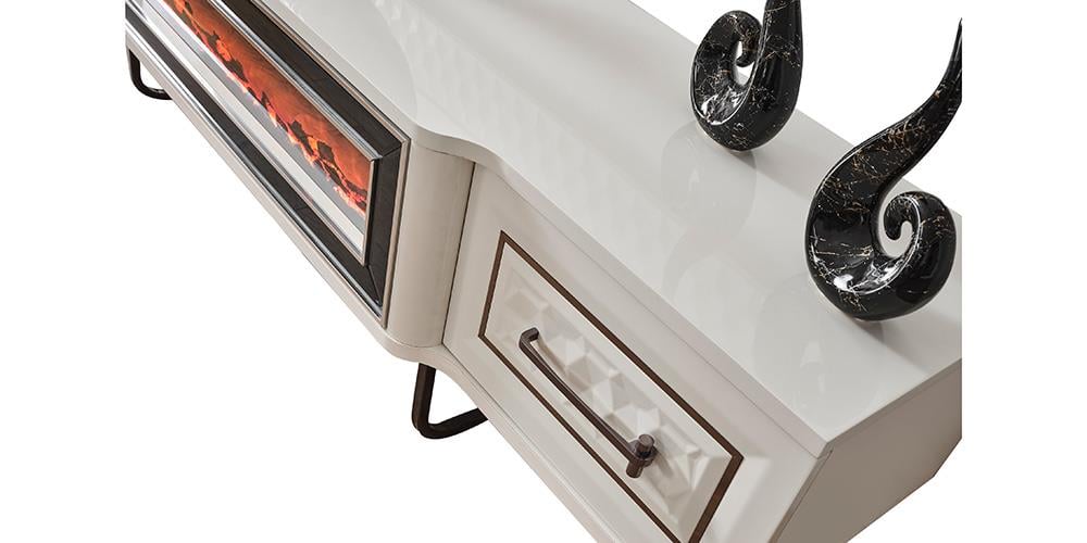 Lounge White TV Ünitesi