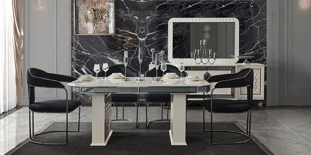Lounge White Yemek Odası