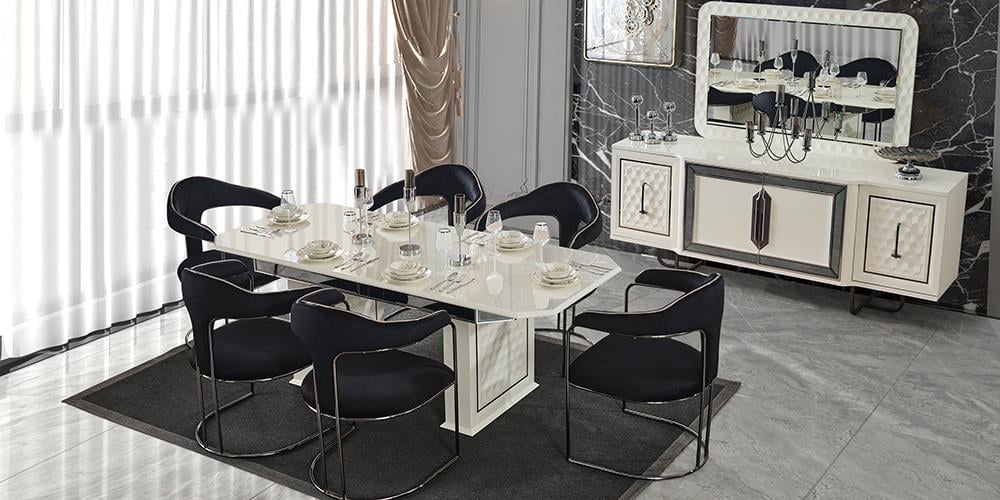 Lounge White Yemek Odası