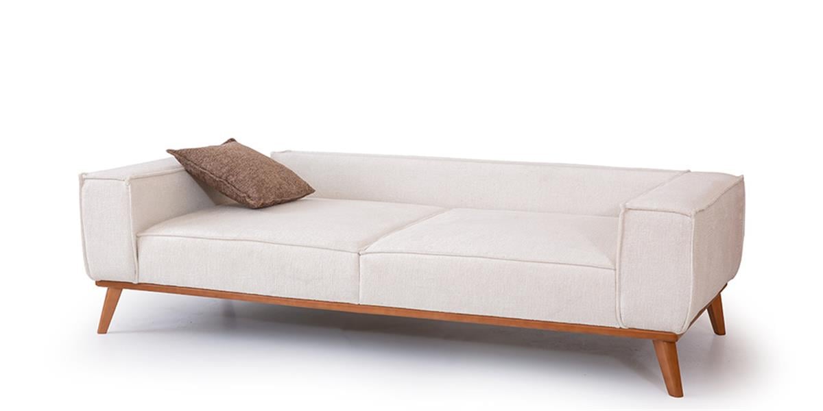 Luke Yataklı Üçlü Koltuk