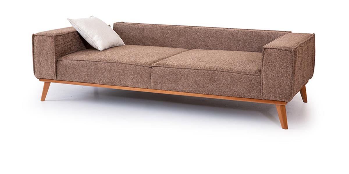 Luke Yataklı Üçlü Koltuk