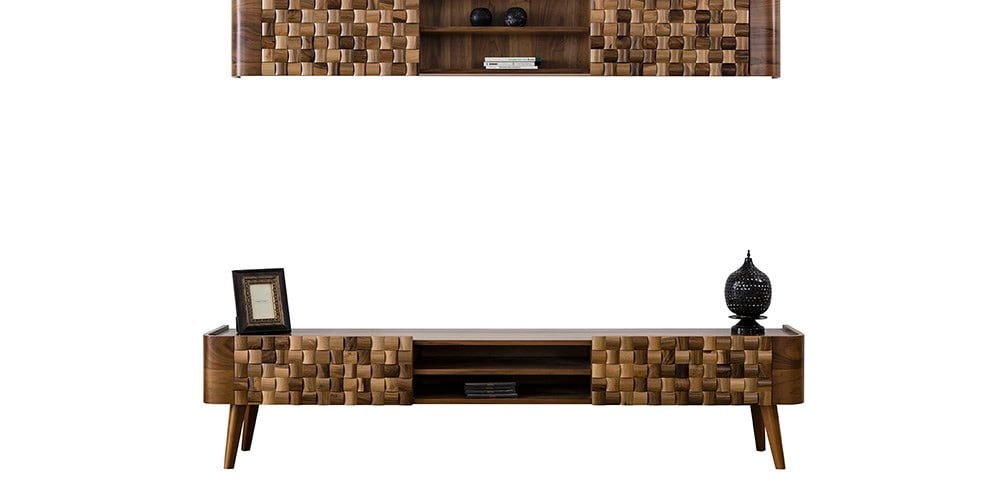 M109 Ahşap TV Ünitesi