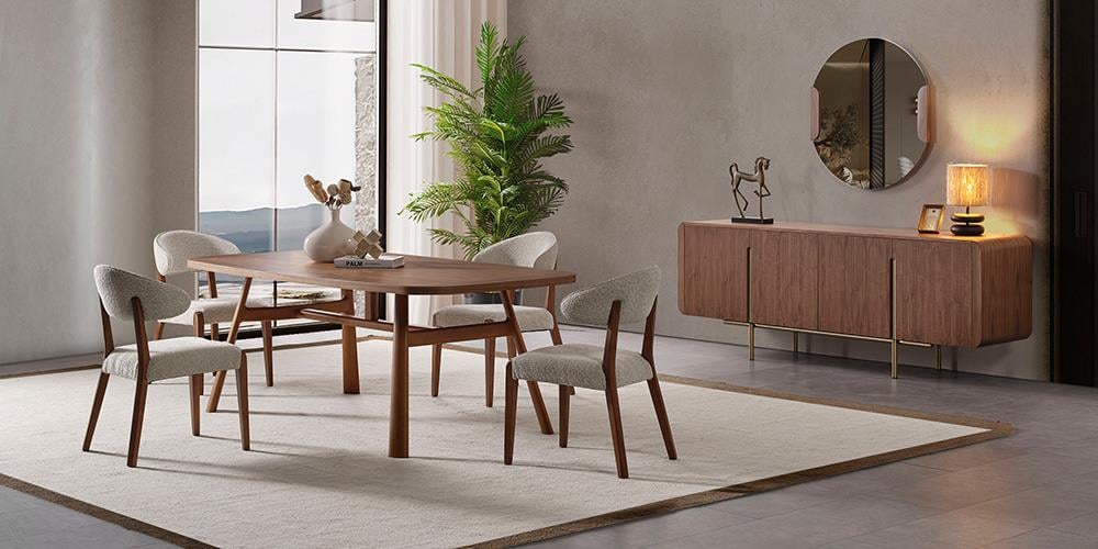 M30 Ceviz Yemek Odası