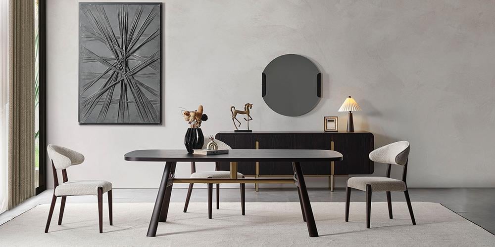 M30 Siyah Yemek Odası