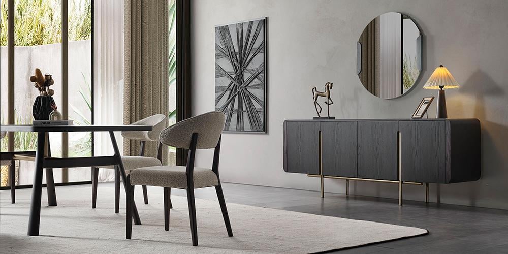 M30 Siyah Yemek Odası