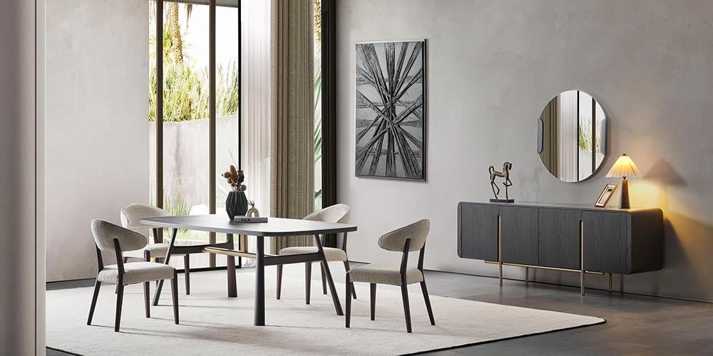 M30 Siyah Yemek Odası