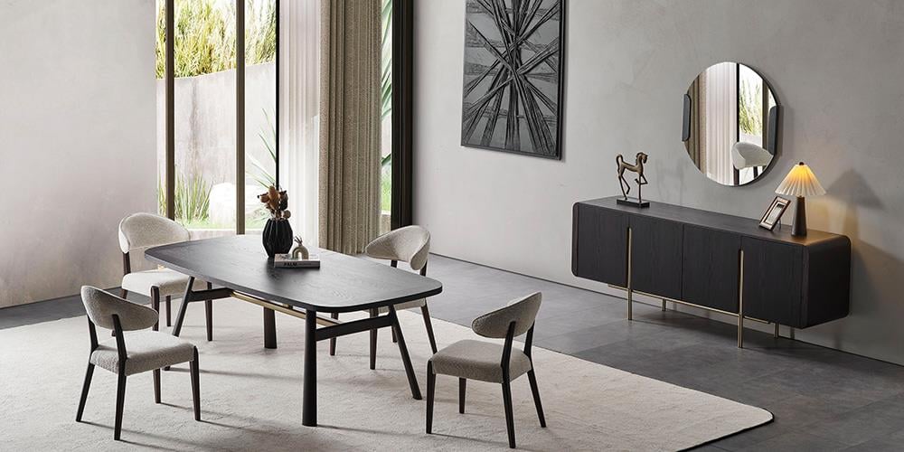 M30 Siyah Yemek Odası