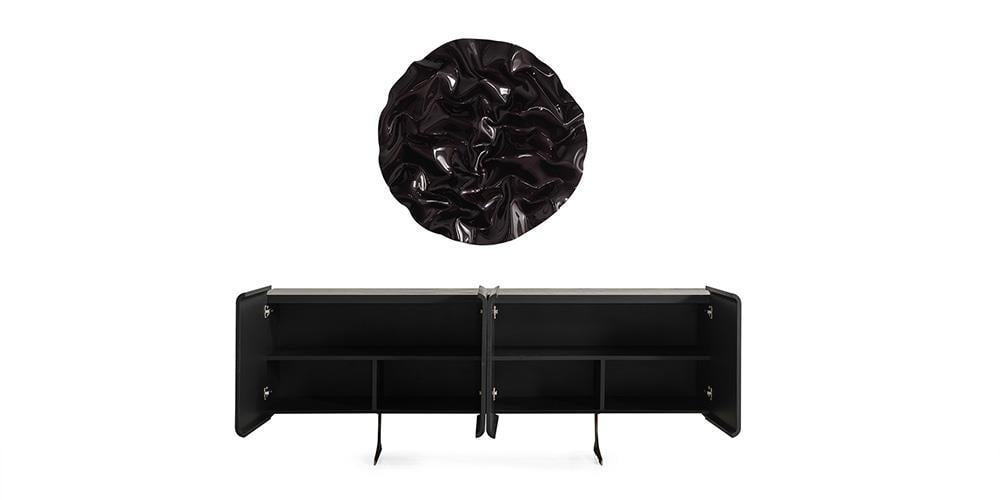 M42 Siyah MDF Konsol