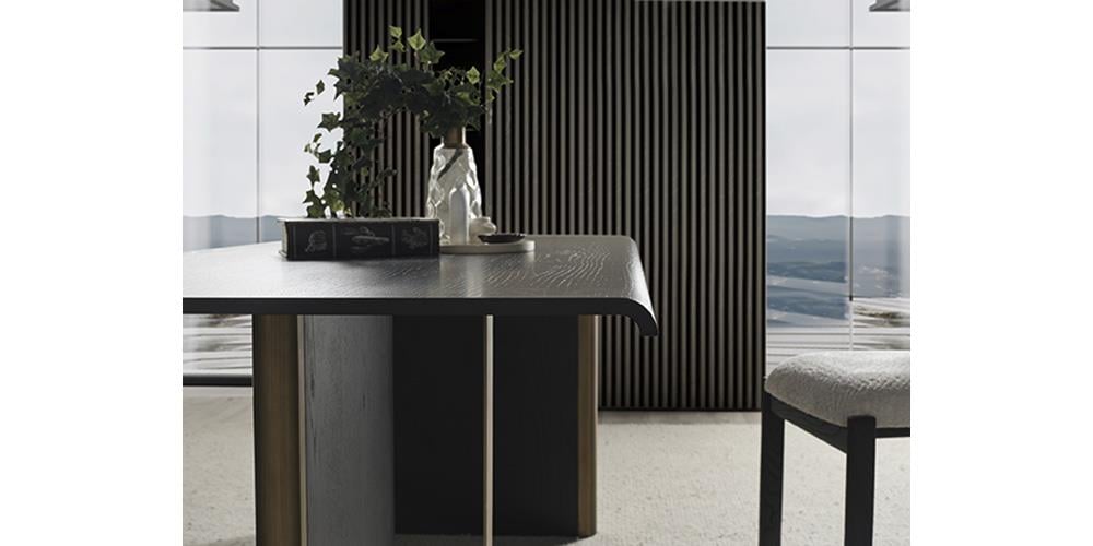 M42 Siyah Yemek Masası 