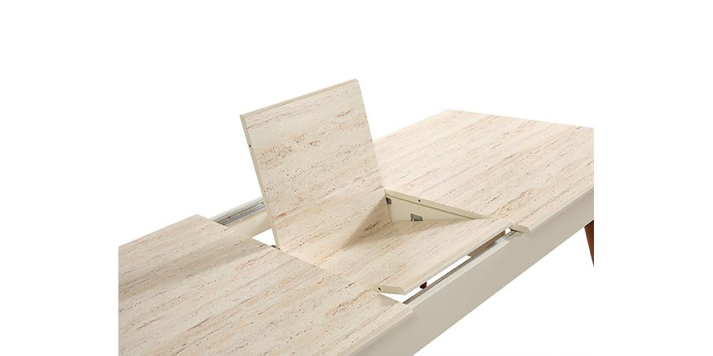 M75 Beyaz Yemek Odası Takımı