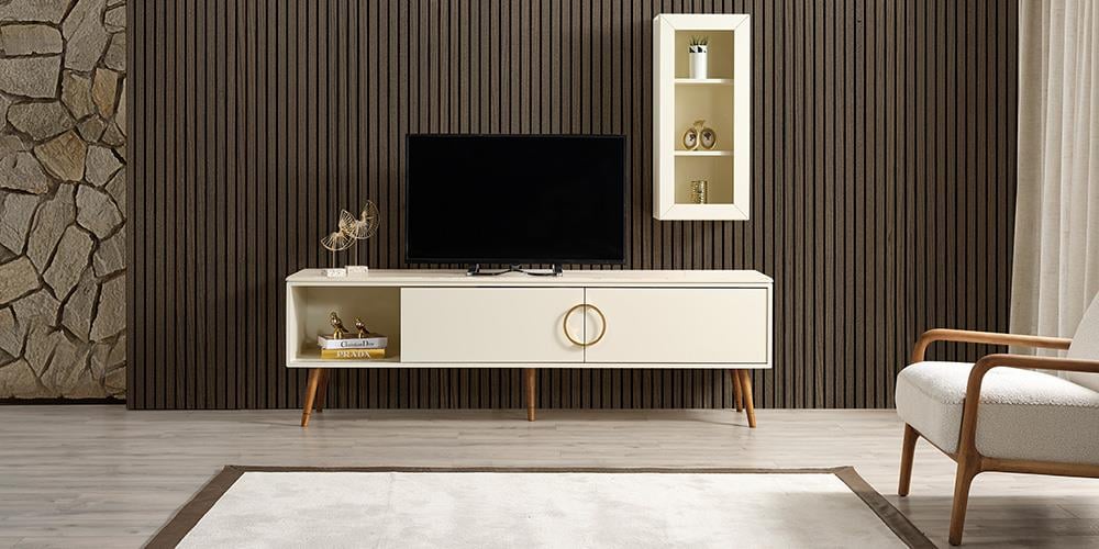 M75 Mermer TV Ünitesi