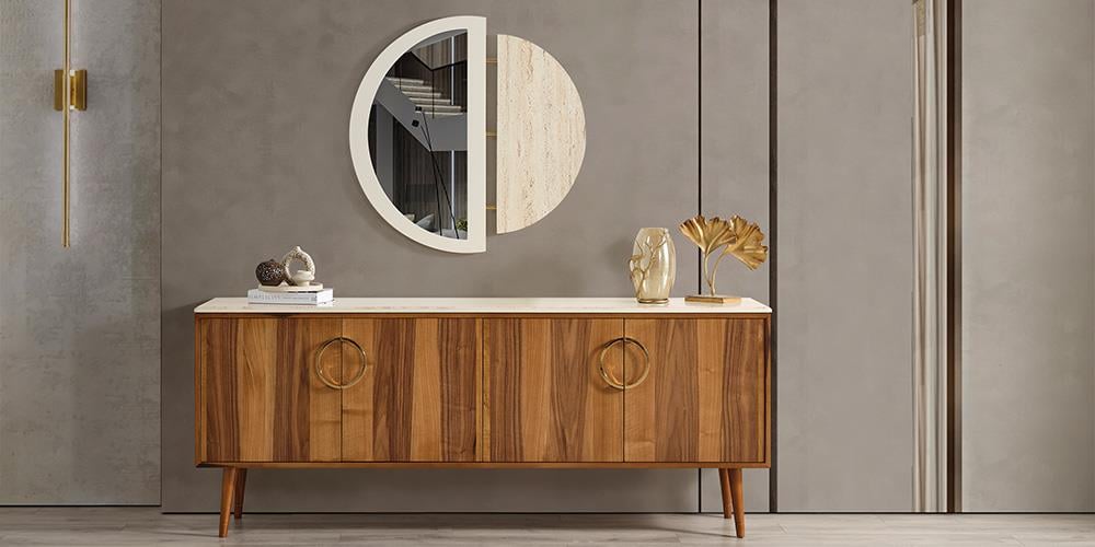 M76 Ceviz Yemek Odası Takımı