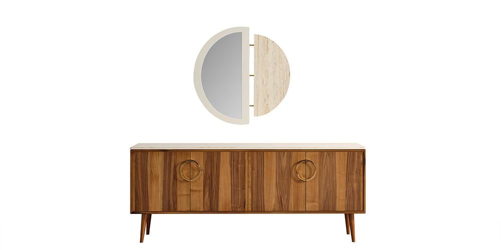 M76 Ceviz Yemek Odası Takımı