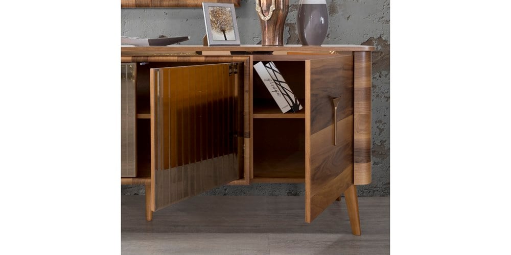 M97 Ceviz Yemek Odası