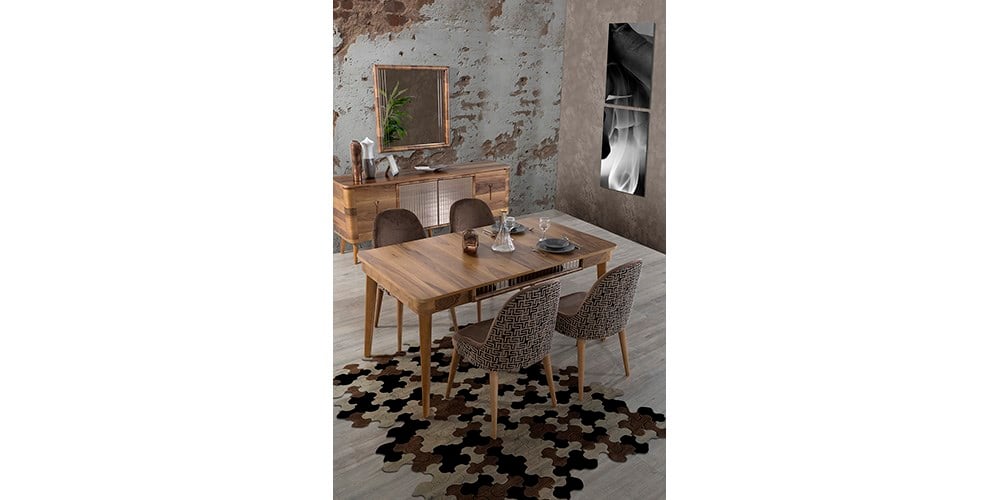 M97 Ceviz Yemek Odası