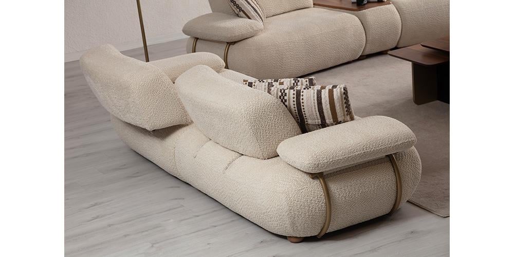 Madrid Sehpalı Üçlü Koltuk