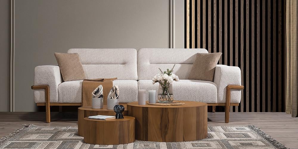 Marvel Sehpalı Dinlenmeli Koltuk Takımı