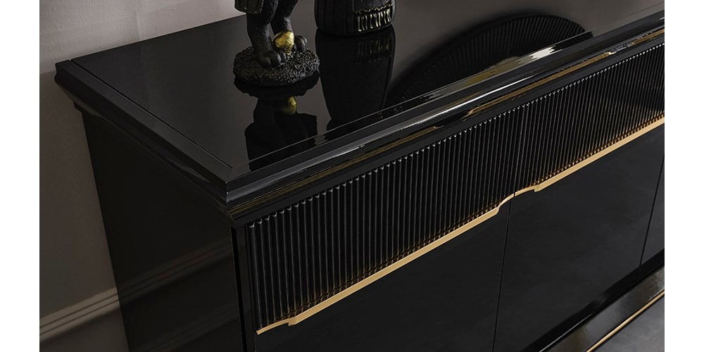 Maserati Gold Ayaklı Konsol