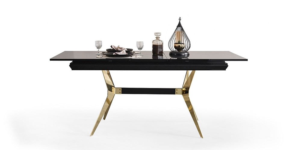 Maserati Gold Ayaklı Masa