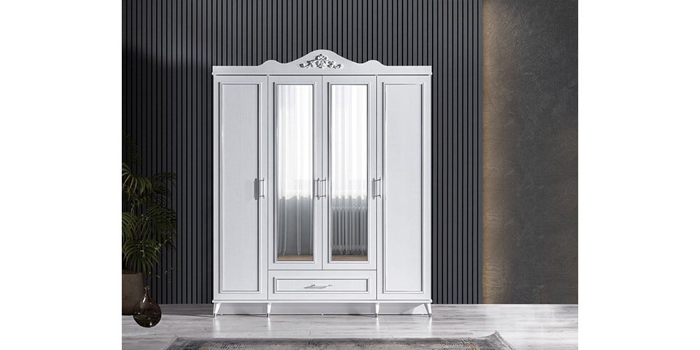 Miray Beyaz Kapaklı Genç Odası