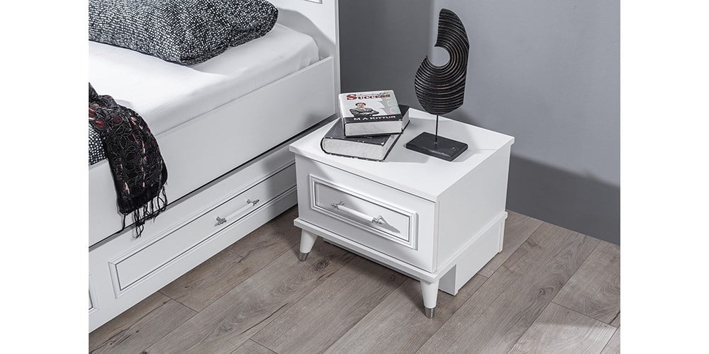 Miray Beyaz Kapaklı Genç Odası