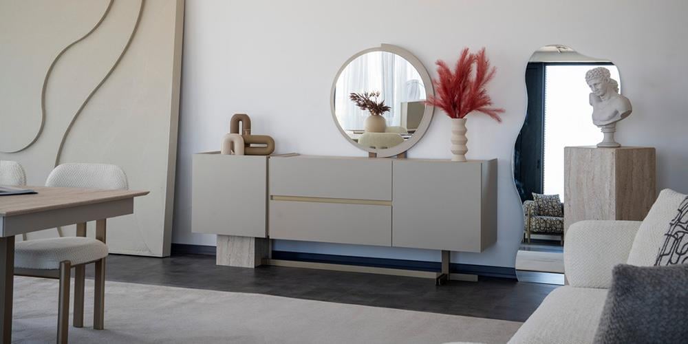 Mocha Aynalı Konsol