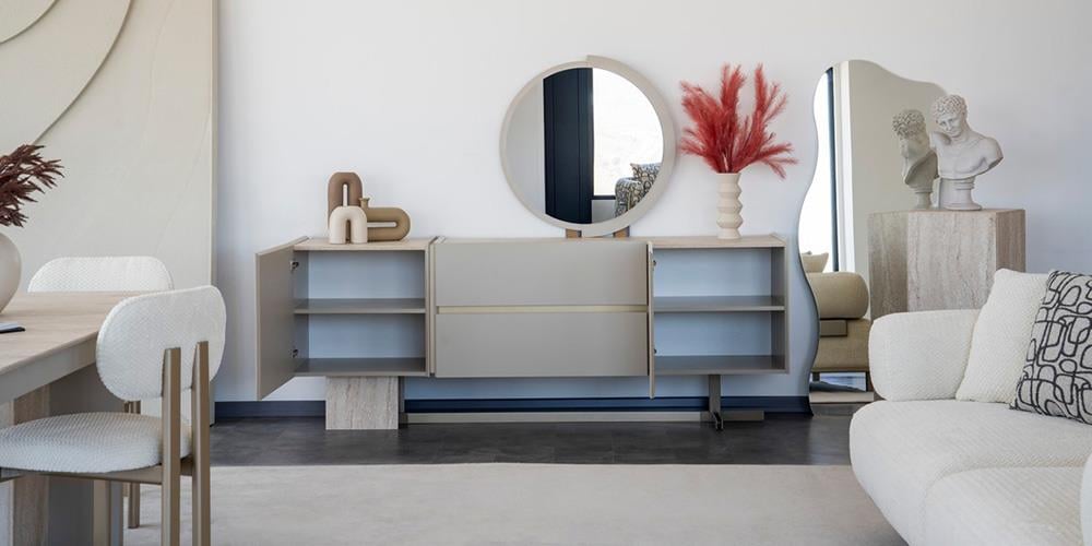 Mocha Aynalı Konsol