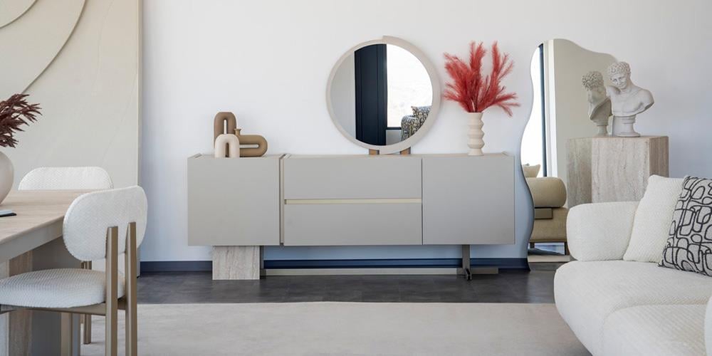 Mocha Aynalı Konsol