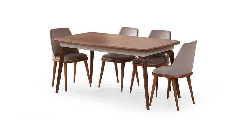 Monaco Ceviz Yemek Odası