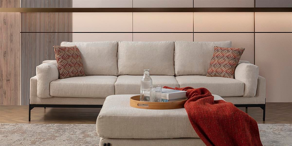 Mono Rahat Üçlü Koltuk